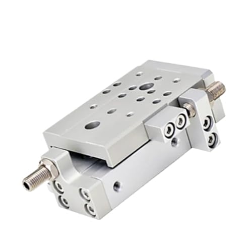 Air Cylinder HLQ Series 8mm Bore HLQ8 Compact Slide Cylinder Recirculating Linear Ball Bearing Pneumatic Cylinder With magnet -S(-BS) von JQVZKFYFK