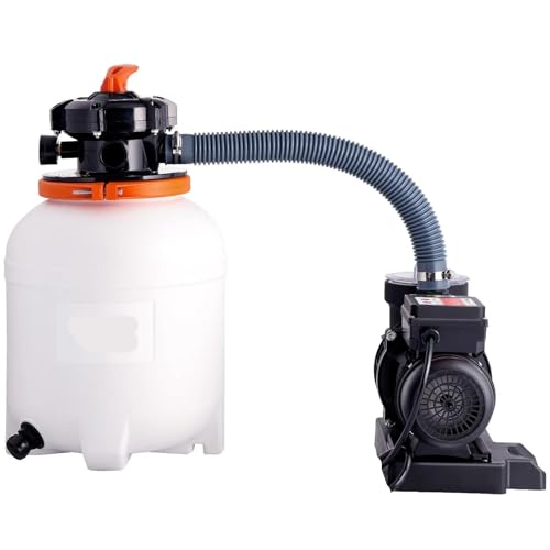Sand Filter Pump for Above Ground Pools, 12-inch, 3000 GPH, 1/2 HP Swimming Pool Pumps System & Filters Combo Set with 6-Way Sand Filter Pump for Above Ground Pools, 12-inch, 3000 GPH, 1/2 HP Swimming Pool Pumps System & Filters Combo Set with 6-Way von JQVZKFYFK