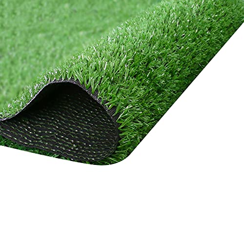 Gazon artificiel de 10MM, tapis de fausse pelouse verte, imperméable et antidérapant, peut être coupé von JQYDDM