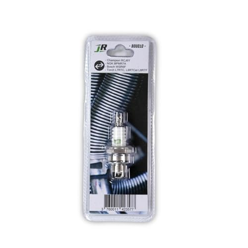 JR - BOU010 - Garten - Kerze 14 mm 9,5 mm - Ersatz - RCJ6Y Champion - NGK BPMR7A - ​​BOSCH WSR6F - Denso W22MP -U - Torch L7RTC. L8rtcet l8rtf von JR Motoculture