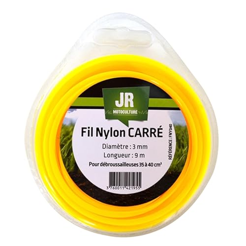 JR - FNY040 - Garten - Faden Nylon 3 mm - Quadrat JR - FNY040 - Garten - Faden Nylon 3 mm - Quadrat von JR Motoculture