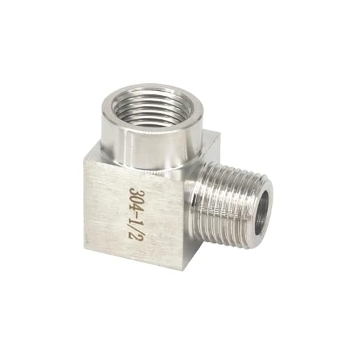 1/2" BSP Female To Male Elbow 304 Stainless Steel Pipe Fitting Adapter Connector Operating pressure 250 Bar 1/2" BSP Female To Male Elbow 304 Stainless Steel Pipe Fitting Adapter Connector Operating pressure 250 Bar von JRBJWYVV