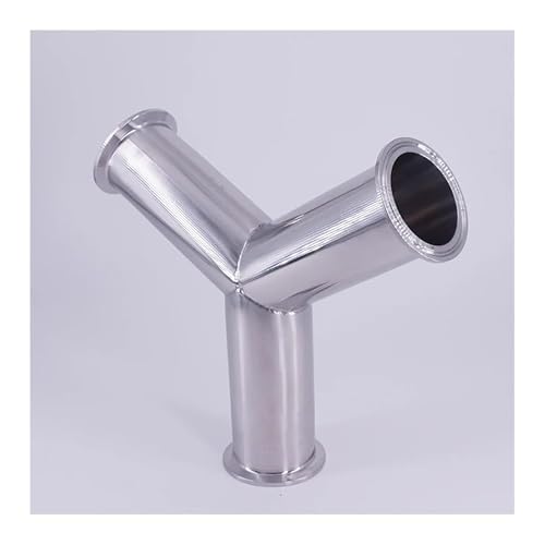 102mm Pipe OD 4" Tri Clamp Y Shaped 3 Way SUS 304 Stainless Steel Fitting Spliter Homebrew Beer Wine 102mm Pipe OD 4" Tri Clamp Y Shaped 3 Way SUS 304 Stainless Steel Fitting Spliter Homebrew Beer Wine von JRBJWYVV