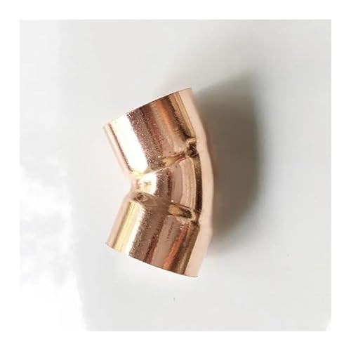 108mm Inner Dia x2.3mm Thickness Copper 45 Elbow Scoket Weld End Feed Coupler Plumbing Fitting Water Gas Oil 45 Deg 108mm Inner Dia x2.3mm Thickness Copper 45 Elbow Scoket Weld End Feed Coupler Plumbing Fitting Water Gas Oil 45 Deg von JRBJWYVV