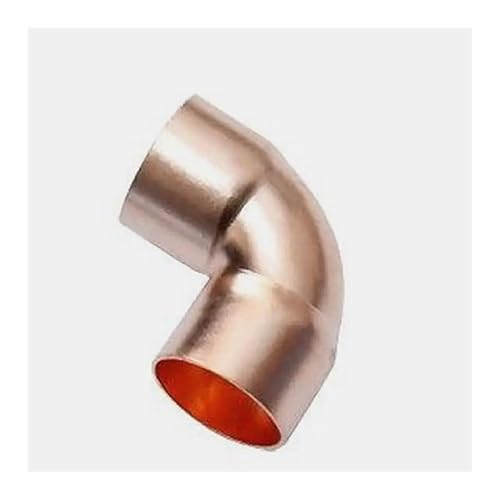 12mm Inner Dia x0.68mm Thickness Scoket Weld Copper End Feed 90 Deg Elbow Coupler Plumbing Fitting Water Gas Oil 12mm Inner Dia x0.68mm Thickness Scoket Weld Copper End Feed 90 Deg Elbow Coupler Plumbing Fitting Water Gas Oil von JRBJWYVV