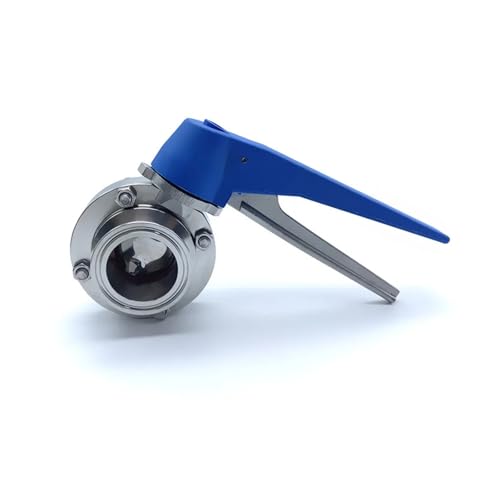 1pc 25mm Ferrule 50.5 Pipe Outer Diameter 304 Stainless Tri Clamp Squeeze Trigger Flow Control Valve 1pc 25mm Ferrule 50.5 Pipe Outer Diameter 304 Stainless Tri Clamp Squeeze Trigger Flow Control Valve von JRBJWYVV