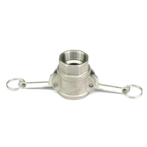 2" BSP Female 304 Stainless Steel Type D Socket Quick Fitting Camlock Connector Cam and Groove Coupler Wrench von JRBJWYVV