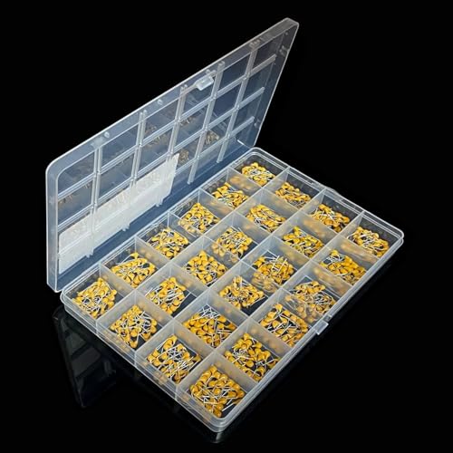 24 specifications 10pf-10uf withstand voltage 50V pin distance 5.08mm monolithic capacitor set 25 of each, a total of 600 24 specifications 10pf-10uf withstand voltage 50V pin distance 5.08mm monolithic capacitor set 25 of each, a total of 600 von JRBJWYVV