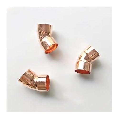 25mm Inner Dia x1mm Thickness Copper 45 Elbow Scoket Weld End Feed Coupler Plumbing Fitting Water Gas Oil 45 Deg 25mm Inner Dia x1mm Thickness Copper 45 Elbow Scoket Weld End Feed Coupler Plumbing Fitting Water Gas Oil 45 Deg von JRBJWYVV