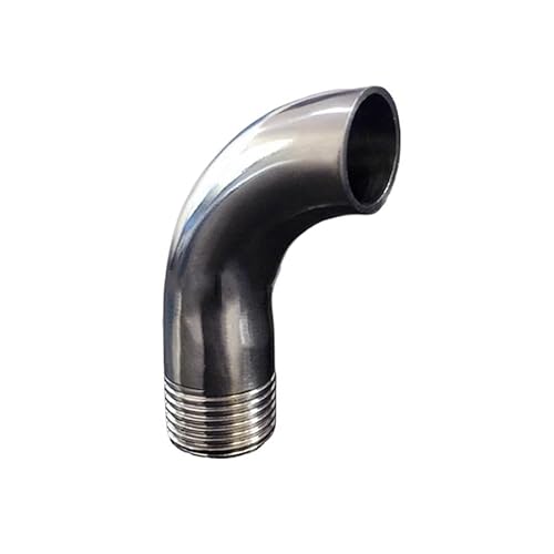 57mm 2.25" Pipe OD Butt Weld x 2" BSPT Male 90 Degree Elbow SUS 304 Stainless Steel Pipe Fitting Home Brew Beer Wine 57mm 2.25" Pipe OD Butt Weld x 2" BSPT Male 90 Degree Elbow SUS 304 Stainless Steel Pipe Fitting Home Brew Beer Wine von JRBJWYVV