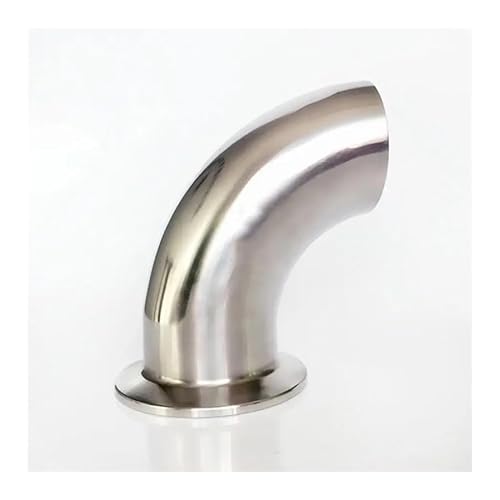 57mm 2.25" Pipe OD Butt Weld x 2.5" Tri Clamp SUS 304 Stainless Steel 90 Degree Elbow Pipe Fitting Home Brew Beer Wine 57mm 2.25" Pipe OD Butt Weld x 2.5" Tri Clamp SUS 304 Stainless Steel 90 Degree Elbow Pipe Fitting Home Brew Beer Wine von JRBJWYVV