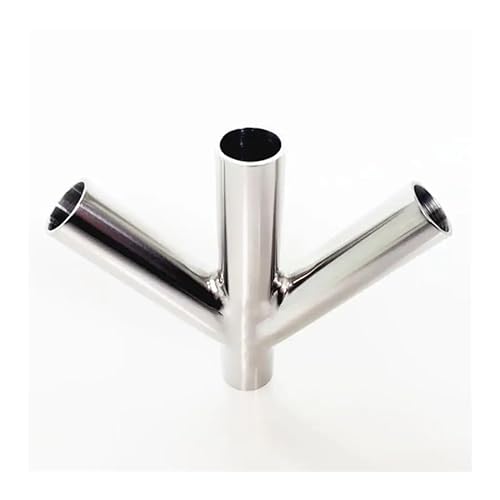 63mm 2.5" Pipe OD Butt Welding Oblique Y-Shaped 4 Way SUS 304 Stainless Fitting Spliter Homebrew Beer Wine 63mm 2.5" Pipe OD Butt Welding Oblique Y-Shaped 4 Way SUS 304 Stainless Fitting Spliter Homebrew Beer Wine von JRBJWYVV