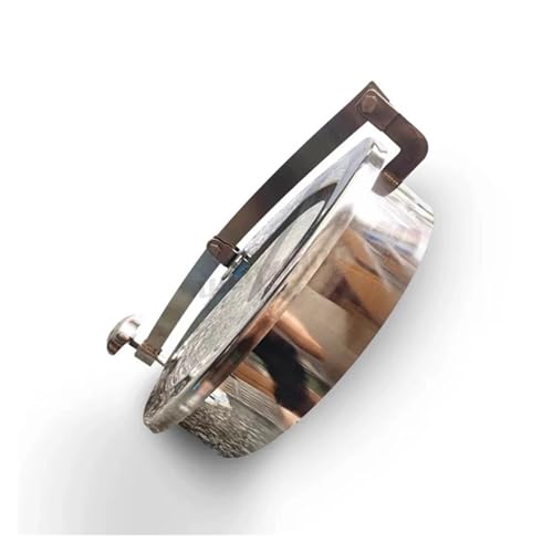 DN350 304 Stainless Steel Normal Pressure Manhole Cover Quick-Opening Manhole Door Welding round Flanging Hand Hole von JRBJWYVV