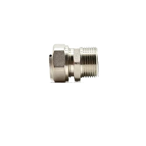 Fit 16/20mm ID/OD PEX-AL-PEX Tube x 3/4" BSPP Male Nickel Plated Brass Pipe Fitting Coupling Connector Adapter Fit 16/20mm ID/OD PEX-AL-PEX Tube x 3/4" BSPP Male Nickel Plated Brass Pipe Fitting Coupling Connector Adapter von JRBJWYVV