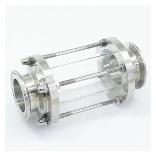 Fit Tube OD 45mm Tri Clamp 2" 304 Stainless Steel Fitting Flow Sight Glass For Homebrew Fit Tube OD 45mm Tri Clamp 2" 304 Stainless Steel Fitting Flow Sight Glass For Homebrew von JRBJWYVV