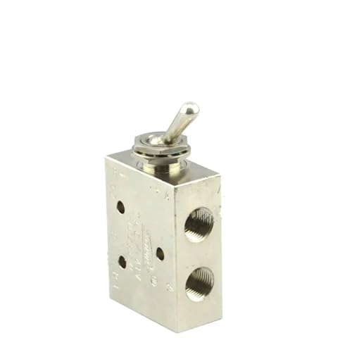 JRBJWYVV 1/8" PT Thread 2 Position 3 Way Rectangle Mechanical Air Pneumatic Valve TAC2-31V von JRBJWYVV