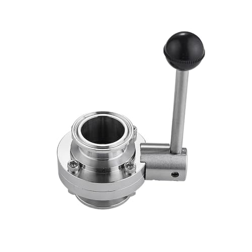 JRBJWYVV 1-1/2" 38mm SuS304 Stainless Steel 1.5" Tri Clamp Butterfly Flow Control Valve JRBJWYVV 1-1/2" 38mm SuS304 Stainless Steel 1.5" Tri Clamp Butterfly Flow Control Valve von JRBJWYVV