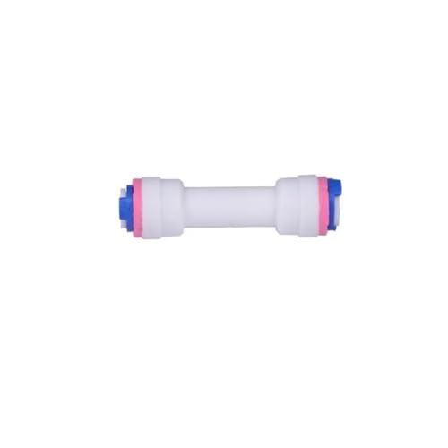 JRBJWYVV 5pcs one Way Valve, Check Valve,Straight 1/4" Quick Fitting, Connection Aquarium RO Water Filter Reverse Osmosis System von JRBJWYVV