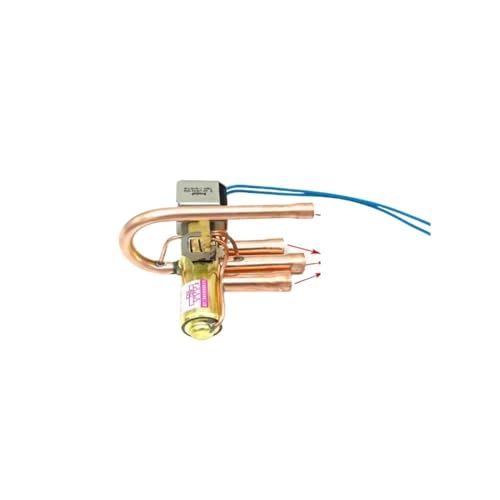JRBJWYVV AC 220V 50/60Hz 4 Way 3Mpa Heat Pump Reversing Solenoid Valve for Air Condition von JRBJWYVV