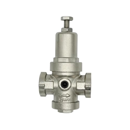 JRBJWYVV Chromed Brass Water Pressure reducing Valve Reducer Regulator 1/2 Pressure regulating Valve von JRBJWYVV