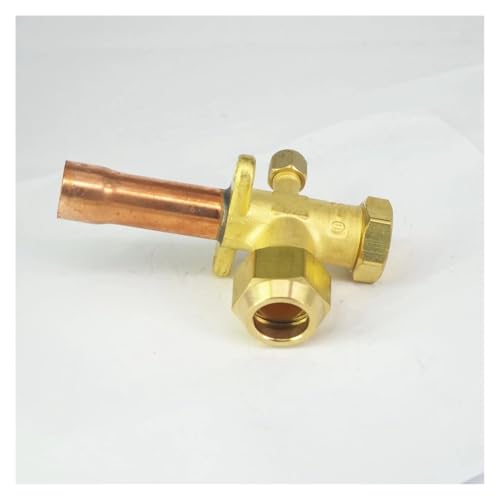 JRBJWYVV Fit 3/4" 19.02mm OD Copper Tube 3 Ways Air Conditioner Angle Stop Valve Fitting von JRBJWYVV