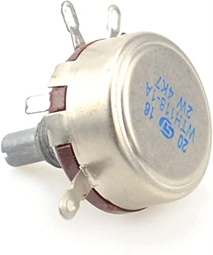 JRBJWYVV Netzschalter-Taste WTH118-1A 2W Potentiometer 1k 2K2 4K7 10K 470K 220K 330K 1M (Farbe: 470k) von JRBJWYVV