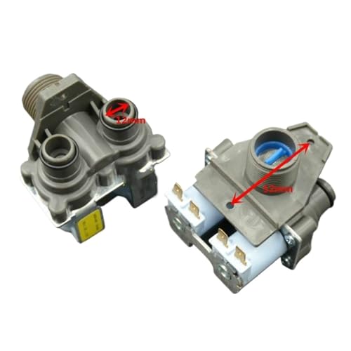 JRBJWYVV One pcs 220/240V Washing Machine Double Head Inlet Valve Water Inlet Solenoid Valve JRBJWYVV One pcs 220/240V Washing Machine Double Head Inlet Valve Water Inlet Solenoid Valve von JRBJWYVV