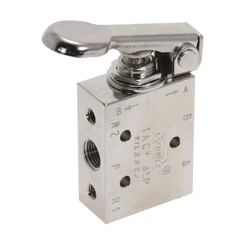 JRBJWYVV Pneumatic 3 Position 4 Way Spring Lever Manual Air Valve TAC2-41P von JRBJWYVV
