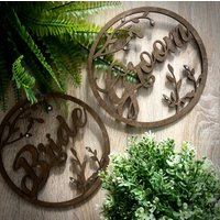 Rustikale Mr & Mrs Hochzeitsstuhl Schilder, Hochzeit Dekoration von JRCraftingStore