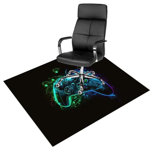 140 * 160cm Bodenschutzmatte Bürostuhl for Hartböden, Rechteckig Gaming Teppich, Kratzfest Bodenmatte Stuhlunterlage(Color:5) von JRHTD