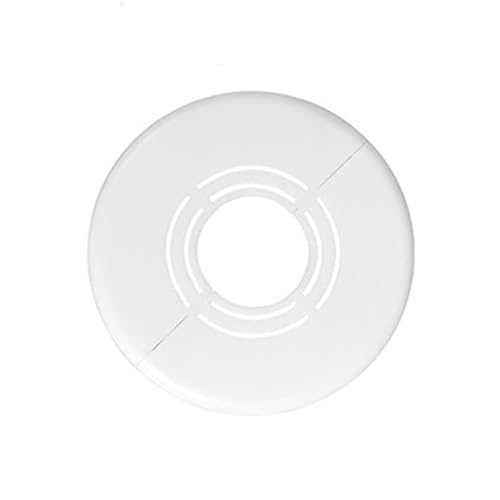 2 Stück Heizungsrohr Rosette 3 Größen in 1,Abdeckrosette Geteilt für Ø 21mm/26mm/33mm,Rohrabdeckung,Heizkörper Rosetten,Rosette Wasserhahn,Rosetten für Heizkörperrohre(Weiß,60 * 20) von JRJUBB