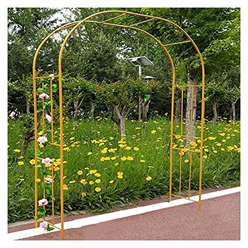 JRPT Gartenbogen,Rosenbogen für Kletterpflanzen,Wetterfest Torbogen Für Hochzeitsdekoration im Freien/Gelb / W3m×H2.4m JRPT Gartenbogen,Rosenbogen für Kletterpflanzen,Wetterfest Torbogen Für Hochzeitsdekoration im Freien/Gelb / W3m×H2.4m von JRPT