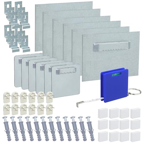 12 Stück Set Acrylglas Aufhängung, Aufhängung für Acrylglasbilder und Spiegel Extra Starker Klebefläche Alu Dibond Bildaufhänger Selbstklebend Bildaufhängung spiegelhalterung bis zu 8kg 12 Stück Set Acrylglas Aufhängung, Aufhängung für Acrylglasbilder und Spiegel Extra Starker Klebefläche Alu Dibond Bildaufhänger Selbstklebend Bildaufhängung spiegelhalterung bis zu 8kg von JRSHIRLEYLTD