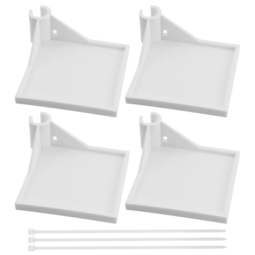 4 Stück Grow Tent Corner Shelf, Sturdy Grow Tent Pole Mount Shelf, Heavy Duty Grow Tent Accessory, Camera Corner Shelf Grow Tent Kit, for Grow Tent Poles 16mm 4 Stück Grow Tent Corner Shelf, Sturdy Grow Tent Pole Mount Shelf, Heavy Duty Grow Tent Accessory, Camera Corner Shelf Grow Tent Kit, for Grow Tent Poles 16mm von JRSHIRLEYLTD