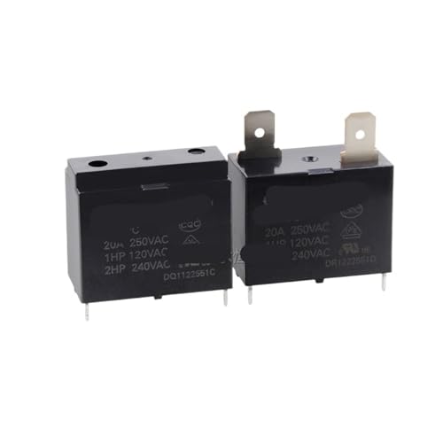2 STÜCKE Relais JQX-102F-24-12VDC JQX-102F-P-12VDC 4PIN 20A(JQX-102F-P-12VDC) von JRTSTLXN