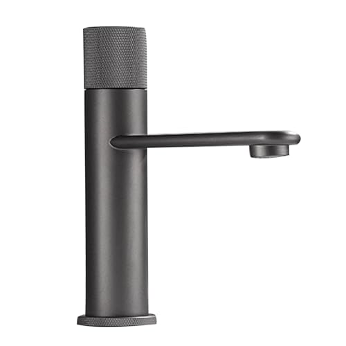 JRUIA Grau Bad Wasserhahn, Messing Küche Waschtischarmaturen, Bad Waschbecken Wasserhahn, Cold and Hot Water Supply, Badezimmer Und Küche Mischbatterie, Moderner Stil Einhandmischer JRUIA Grau Bad Wasserhahn, Messing Küche Waschtischarmaturen, Bad Waschbecken Wasserhahn, Cold and Hot Water Supply, Badezimmer Und Küche Mischbatterie, Moderner Stil Einhandmischer von JRUIA