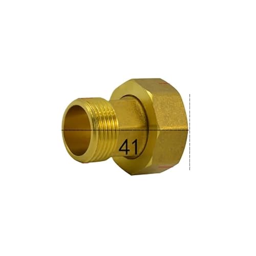 1" Female To 3/4" Male Hex Brass Union Pipe Fitting Water Gas Oil For Water Meter von JRXFXEKW