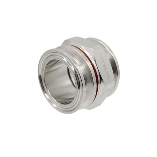 1.5" Tri Clamp Weldless Bulkhead Fittings Kettle inlet outlet Homebrew Water tank tri clamp Connector 1.5" Tri Clamp Weldless Bulkhead Fittings Kettle inlet outlet Homebrew Water tank tri clamp Connector von JRXFXEKW