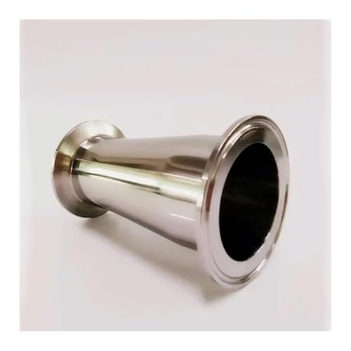 45mm 1.75" to 38mm 1.5" Pipe OD 2" to 1.5" Tri Clamp Reducer SUS 316L Stainless Pipe Fitting Homebrew von JRXFXEKW