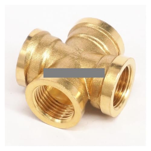 Cross 4 Ways Brass Pipe fitting Coupler Connector Equal Female 3/4" BSP Female Thread Plumbing Cross 4 Ways Brass Pipe fitting Coupler Connector Equal Female 3/4" BSP Female Thread Plumbing von JRXFXEKW