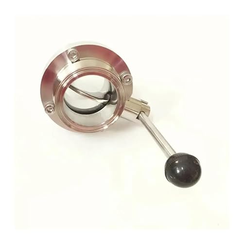 Fit 45mm 1-3/4" Pipe OD x 2" Tri Clamp Flow Control Valve SUS 304 Stainless Beer Brewing Home Fit 45mm 1-3/4" Pipe OD x 2" Tri Clamp Flow Control Valve SUS 304 Stainless Beer Brewing Home von JRXFXEKW