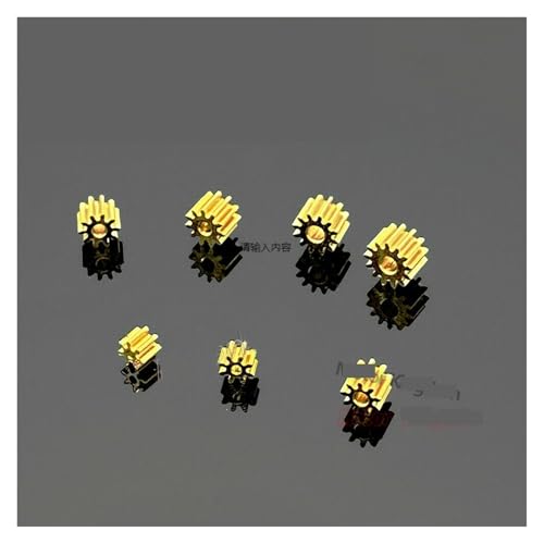 JRXFXEKW 11T 1.98MMHOLE Teeth 0.3 Modulus Brass Metal Copper Gear Electronic Starter Spindle Gearwheel Fit 1mm 1.5mm 2mm Shaft JRXFXEKW 11T 1.98MMHOLE Teeth 0.3 Modulus Brass Metal Copper Gear Electronic Starter Spindle Gearwheel Fit 1mm 1.5mm 2mm Shaft von JRXFXEKW