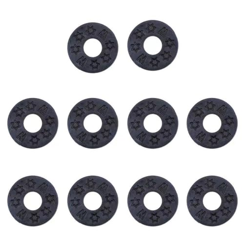 10 Stück Gitarrengurt Schlösser Gurtblöcke Silikon Gitarrengurt Blöcke Gitarre Strap Locks Gitarren Gurt Schlösser Gitarrengurt Blöcke Gurtschlösser Gummi Gitarren Gurt Blöcke Gitarren Schutz von JRYXDS