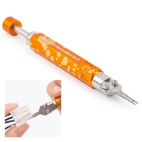 JRready DAP-D173 Mini-Fit Jr Extraktionswerkzeug (entspricht Molex 11-03-0044) Molex-Pin-Ausdreher-Terminal-Entriegelungswerkzeug für Mini-Fit Jr.TM Serie Klemmen, integrierter Kolben, von JRready