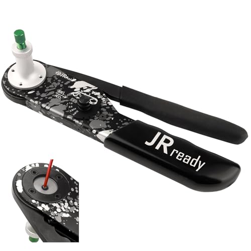 JRready NEW-DT2 Deutsch Crimpzange Für 12 16 20 Gauge Solid Contact, DTP DT DTM Steckverbinder Locator Einteilige Crimpzange Äquivalent zu HDT-48-00 Deutsch Crimpwerkzeuge (12-22AWG) von JRready