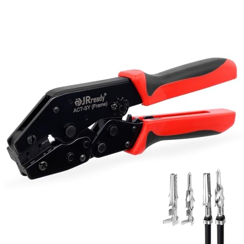 JRready Mini-Fit Jr Crimpzange mit Locator Ratsche für Molex Mini-Fit Jr. 4,2 mm Pitch Open Barrel Crimp Handzange 18-24AWG Drahtklemmenverbinder ACT-SY-JRN011S-H JRready Mini-Fit Jr Crimpzange mit Locator Ratsche für Molex Mini-Fit Jr. 4,2 mm Pitch Open Barrel Crimp Handzange 18-24AWG Drahtklemmenverbinder ACT-SY-JRN011S-H von JRready