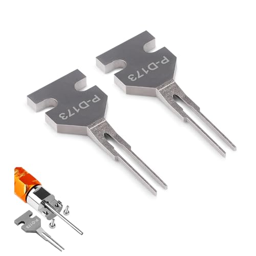 JRready ST5281 P-D173 Ersatzspitzen für DAP-D173 Auswerferstab-Pin-Ausdreher-Terminal-Entriegelungswerkzeug, Zubehör für Molex Mini-Fit Jr.5557, 5559 PC-Stromanschlüsse (ATX/EPS/PCI-E), 2 Stück von JRready