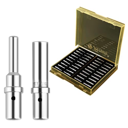 JRready ST6257 Deutsch DTP Kontakt Kit Größe 12 Solid Pin Male Female Wire Gauge 12-16AWG Deutsch Terminal Pins Für HD30 HDP20 DRC HD10 DTP DRB DTHD Serie von JRready