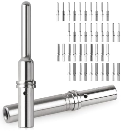JRready ST6364-020 Deutsch Kontakt Kit Größe 16 Solid Pin Male Female Wire Gauge 16-20AWG Deutsch Terminal Pins Für Stecker HD30 HDP20 DRC HD10 DT DTHD Serie von JRready
