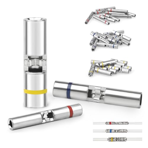 JRready ST6537 IP68 Wasserdichtes Stoßverbinder Set 12# 16# 20# Butt Splice Verbinder 30 Stück von JRready
